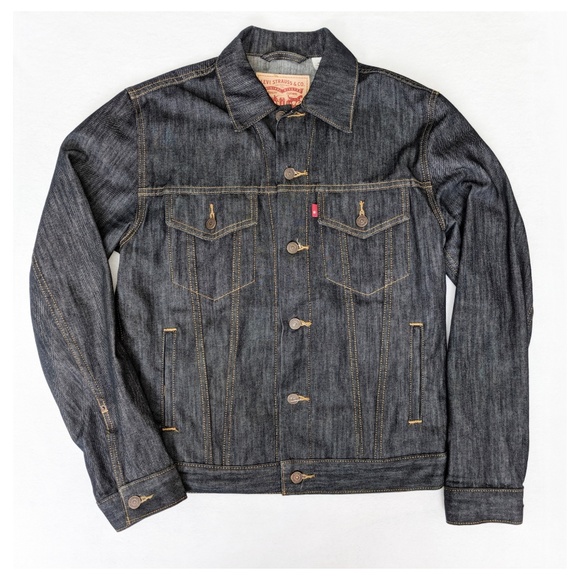 Levi's Other - LEVI Strauss & Co Dark Denim Jean Jacket M